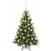 Dirbtinė kalėdinė eglutė su rutuliuku 120 cm 150 LED