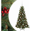 Dirbtinė kalėdinė eglutė su rutuliuku 120 cm 150 LED