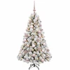 Dirbtinė kalėdinė eglutė su rutuliuku 120 cm 150 LED