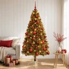 Dirbtinė kalėdinė eglutė su rutuliuku 120 cm 150 LED