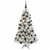 Dirbtinė kalėdinė eglutė su rutuliuku 120 cm 150 LED
