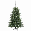 Dirbtinė kalėdinė eglutė su rutuliuku 120 cm 150 LED