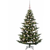 Dirbtinė kalėdinė eglutė su rutuliuku 120 cm 150 LED
