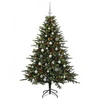 Dirbtinė kalėdinė eglutė su rutuliuku 120 cm 150 LED