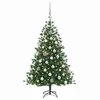 Dirbtinė kalėdinė eglutė su rutuliuku 120 cm 150 LED