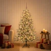 Dirbtinė kalėdinė eglutė su rutuliuku 120 cm 150 LED