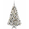 Dirbtinė kalėdinė eglutė su rutuliuku 120 cm 150 LED