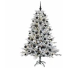Dirbtinė kalėdinė eglutė su rutuliuku 120 cm 150 LED