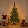 Dirbtinė kalėdinė eglutė su rutuliuku 120 cm 150 LED