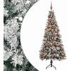 Dirbtinė kalėdinė eglutė su rutuliuku 120 cm 150 LED