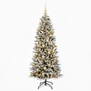 Dirbtinė kalėdinė eglutė su rutuliuku 120 cm 150 LED