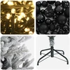 Dirbtinė kalėdinė eglutė su rutuliuku 120 cm 150 LED