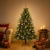Dirbtinė kalėdinė eglutė su rutuliuku 120 cm 150 LED