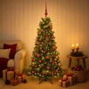Dirbtinė kalėdinė eglutė su rutuliuku 120 cm 150 LED