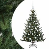Dirbtinė kalėdinė eglutė su rutuliuku 120 cm 150 LED