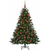 Dirbtinė kalėdinė eglutė su rutuliuku 120 cm 150 LED