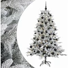 Dirbtinė kalėdinė eglutė su rutuliuku 120 cm 150 LED