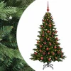 Dirbtinė kalėdinė eglutė su rutuliuku 120 cm 150 LED