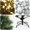 Dirbtinė kalėdinė eglutė su rutuliuku 120 cm 150 LED