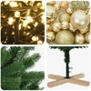 Dirbtinė kalėdinė eglutė su rutuliuku 120 cm 150 LED