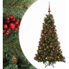 Dirbtinė kalėdinė eglutė su rutuliuku 120 cm 150 LED