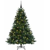 Dirbtinė kalėdinė eglutė su rutuliuku 120 cm 150 LED