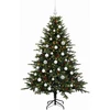 Dirbtinė kalėdinė eglutė su rutuliuku 120 cm 150 LED