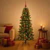 Dirbtinė kalėdinė eglutė su rutuliuku 120 cm 150 LED