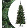 Dirbtinė kalėdinė eglutė su rutuliuku 120 cm 150 LED