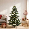 Dirbtinė kalėdinė eglutė su rutuliuku 120 cm 150 LED