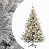 Dirbtinė kalėdinė eglutė su rutuliuku 150 cm 150 LED