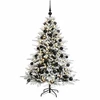 Dirbtinė kalėdinė eglutė su rutuliuku 150 cm 150 LED