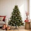 Dirbtinė kalėdinė eglutė su rutuliuku 150 cm 150 LED