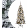 Dirbtinė kalėdinė eglutė su rutuliuku 150 cm 150 LED
