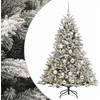 Dirbtinė kalėdinė eglutė su rutuliuku 150 cm 150 LED