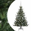 Dirbtinė kalėdinė eglutė su rutuliuku 150 cm 150 LED
