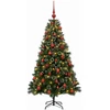 Dirbtinė kalėdinė eglutė su rutuliuku 150 cm 150 LED