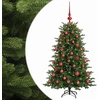 Dirbtinė kalėdinė eglutė su rutuliuku 150 cm 150 LED