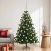 Dirbtinė kalėdinė eglutė su rutuliuku 150 cm 150 LED