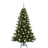Dirbtinė kalėdinė eglutė su rutuliuku 150 cm 150 LED