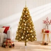 Dirbtinė kalėdinė eglutė su rutuliuku 150 cm 150 LED
