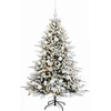 Dirbtinė kalėdinė eglutė su rutuliuku 150 cm 150 LED