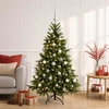 Dirbtinė kalėdinė eglutė su rutuliuku 150 cm 150 LED