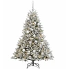Dirbtinė kalėdinė eglutė su rutuliuku 150 cm 150 LED