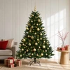 Dirbtinė kalėdinė eglutė su rutuliuku 150 cm 150 LED
