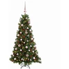 Dirbtinė kalėdinė eglutė su rutuliuku 150 cm 150 LED