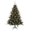 Dirbtinė kalėdinė eglutė su rutuliuku 150 cm 150 LED
