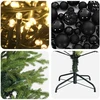 Dirbtinė kalėdinė eglutė su rutuliuku 150 cm 150 LED