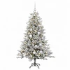 Dirbtinė kalėdinė eglutė su rutuliuku 150 cm 150 LED