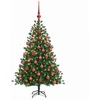 Dirbtinė kalėdinė eglutė su rutuliuku 150 cm 150 LED